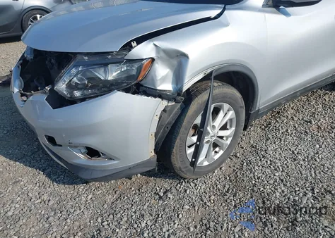 2016 Nissan Rogue Sv из США, поврежденный, VIN KNMAT2MT8GP666732